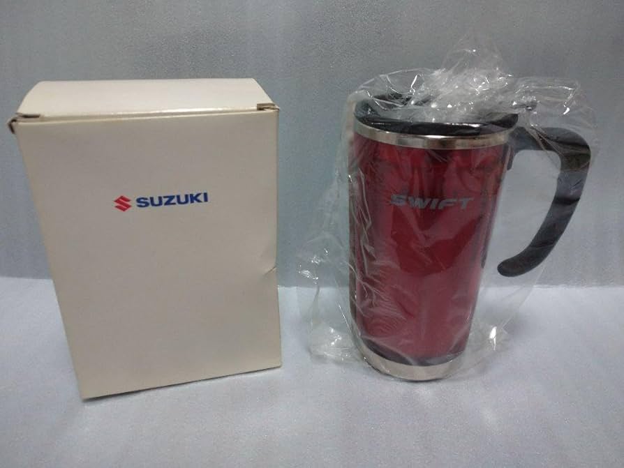 Amazon | ステンレスタンブラー スズキ スイフト 赤色 390ml